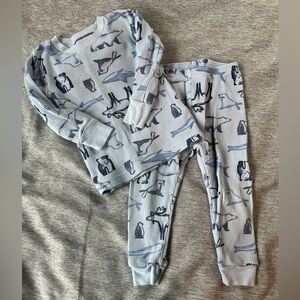 Carters arctic animals thermal pj set